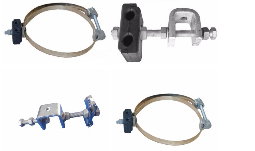 图片 4 Pole Tower Down Lead Clamp For OPGW