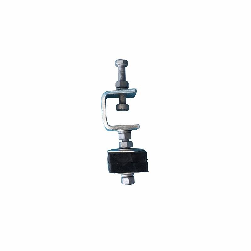 图片 4 Galvanized OPGW pole used down lead clamp
