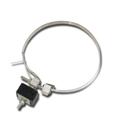 图片 5 Galvanized OPGW pole used down lead clamp
