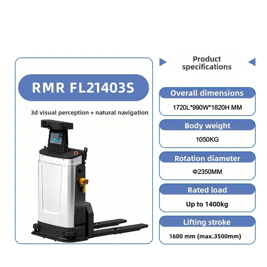 Autonomous Forklift Agv with Slam Navigation for Warehouse Logistics Operations
