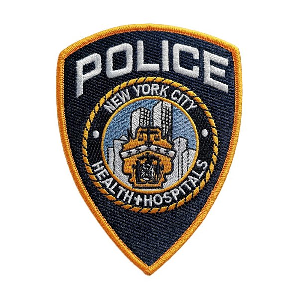 Police Badge Embroidery Patches
