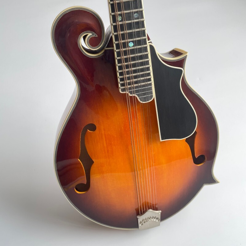 Afanti Handmade Quality AA Flamed Maple F Mandolin