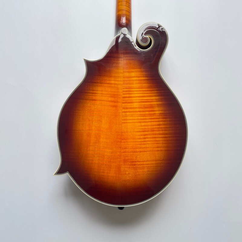 Afanti Handmade Quality AA Flamed Maple F Mandolin