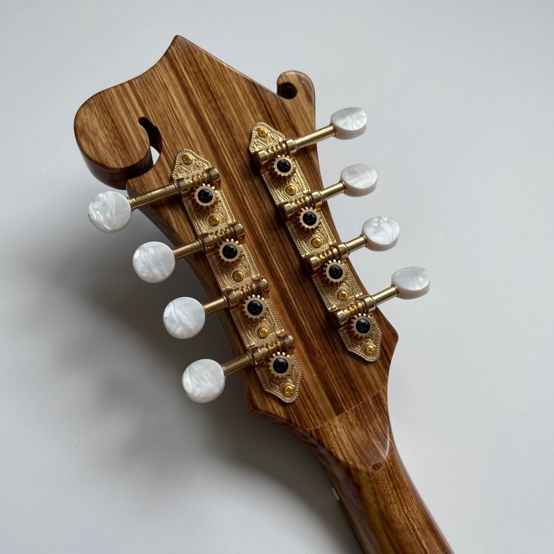 Afanti Music Solid spruce Natural Transparent Color mandolin