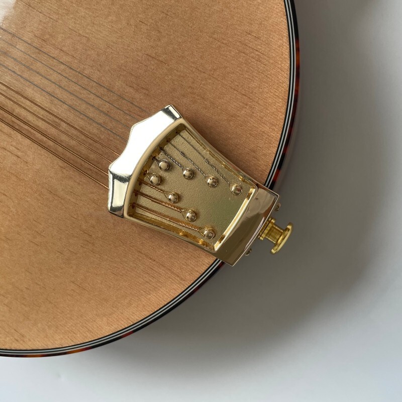 Afanti Music Solid spruce Natural Transparent Color mandolin