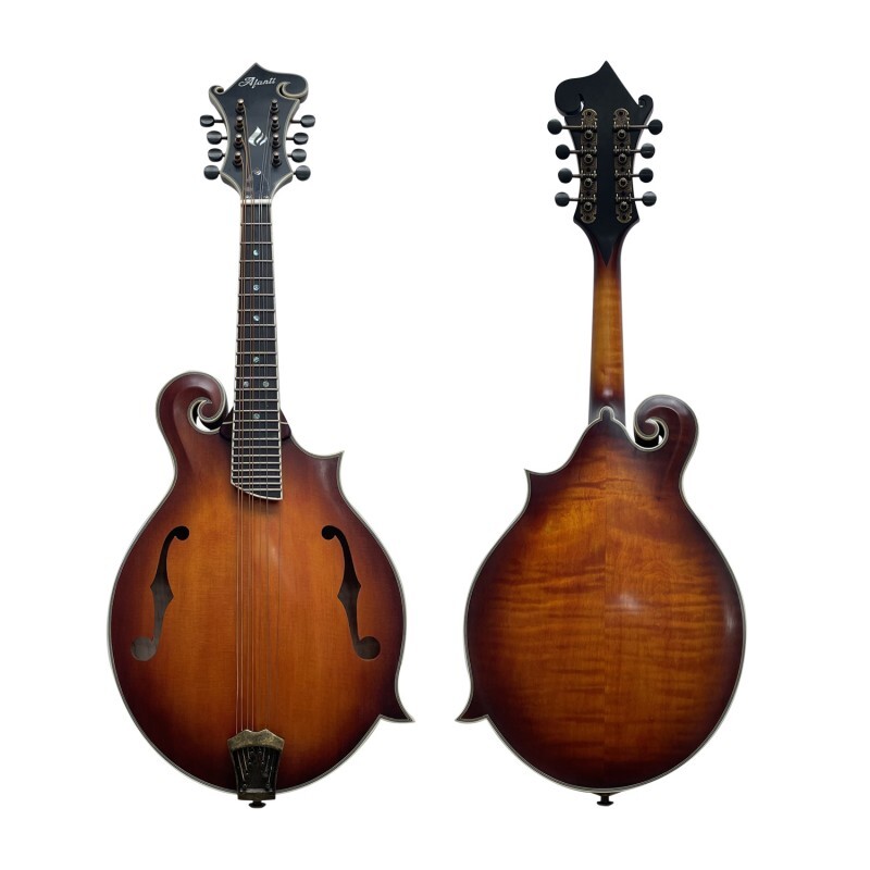 Afanti hand made AA grade Solid Flamed Maple Sunburst F Mandolin Afanti hand made AA grade Solid Flamed Maple Sunburst F Mandolin