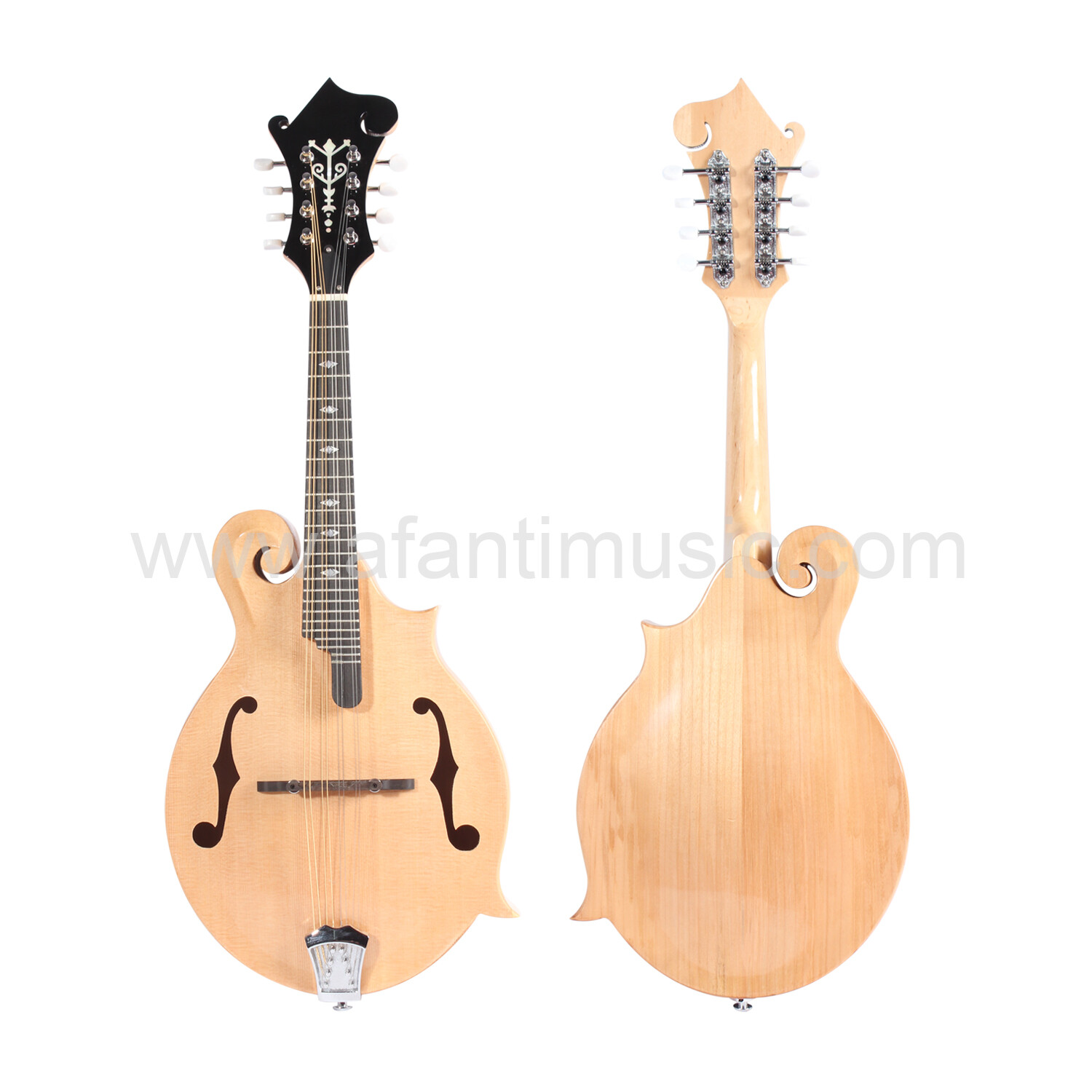 All solid Maple wood body  F Style Mandolin