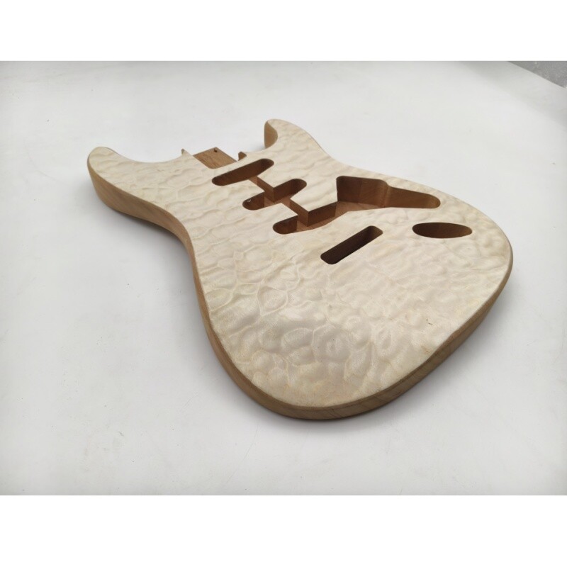 Afanti SSS Mahogany Wood with Quilted Maple Veneer St Electric Guitar Body