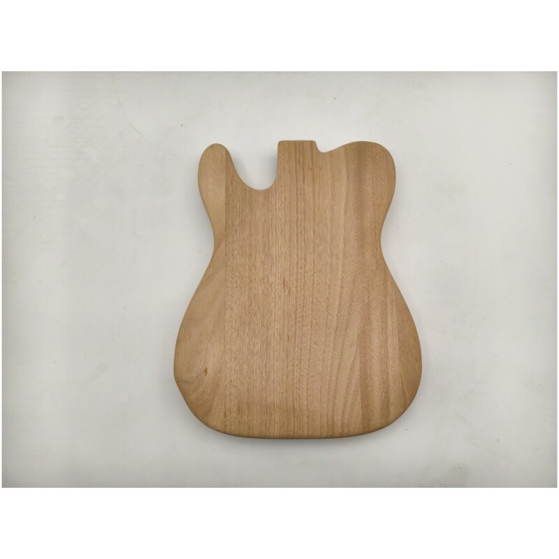 Afanti Unfinished Mahogany with Spalted Maple Veneer TL Electric Guitar Body