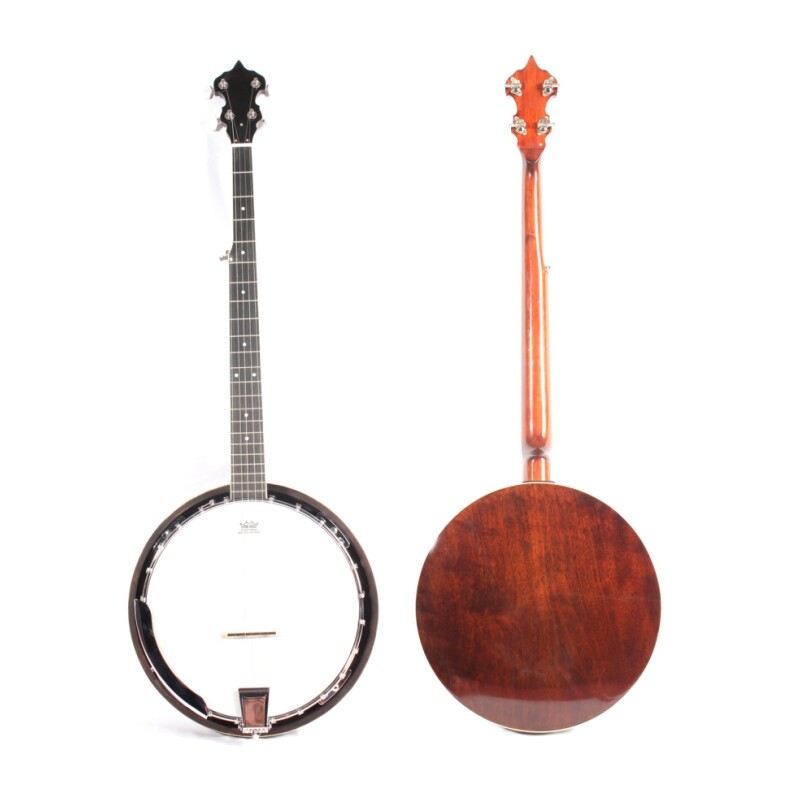Afanti Remo Mahogany Resonator Maple Plywood Rim Iron Flange 5 String Banjo Afanti Remo Mahogany Resonator Maple Plywood Rim Iron Flange 5 String Banjo