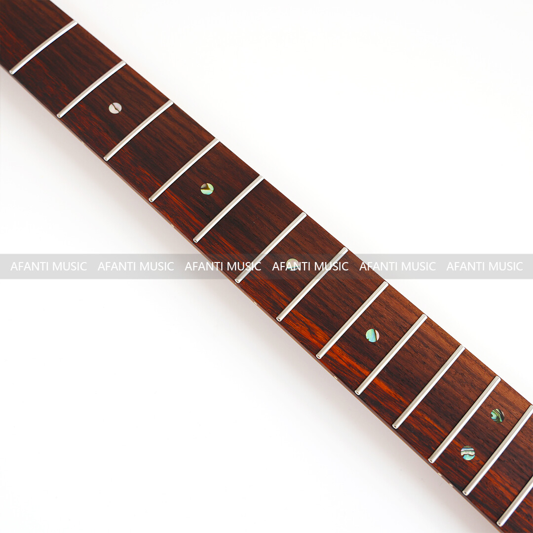 Afanti 22 Frets Roasted Birdseye Maple ST Electric Guitar Neck