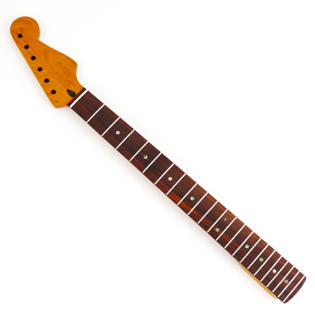 Afanti 22 Frets Roasted Birdseye Maple ST Electric Guitar Neck Afanti 22 Frets Roasted Birdseye Maple ST Electric Guitar Neck