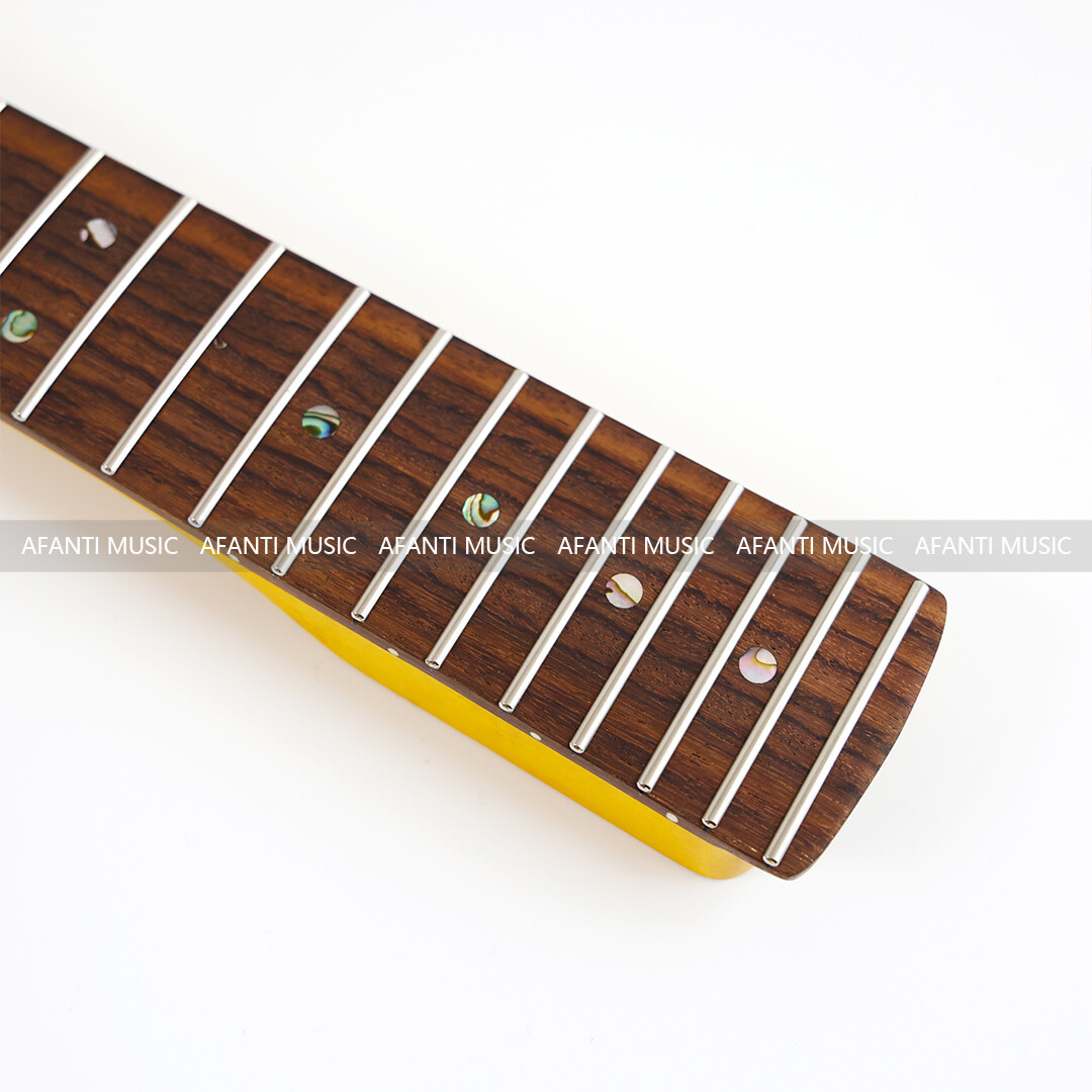 Afanti 22 Frets Vintage Roasted Birdseye Maple ST Electric Guitar Neck