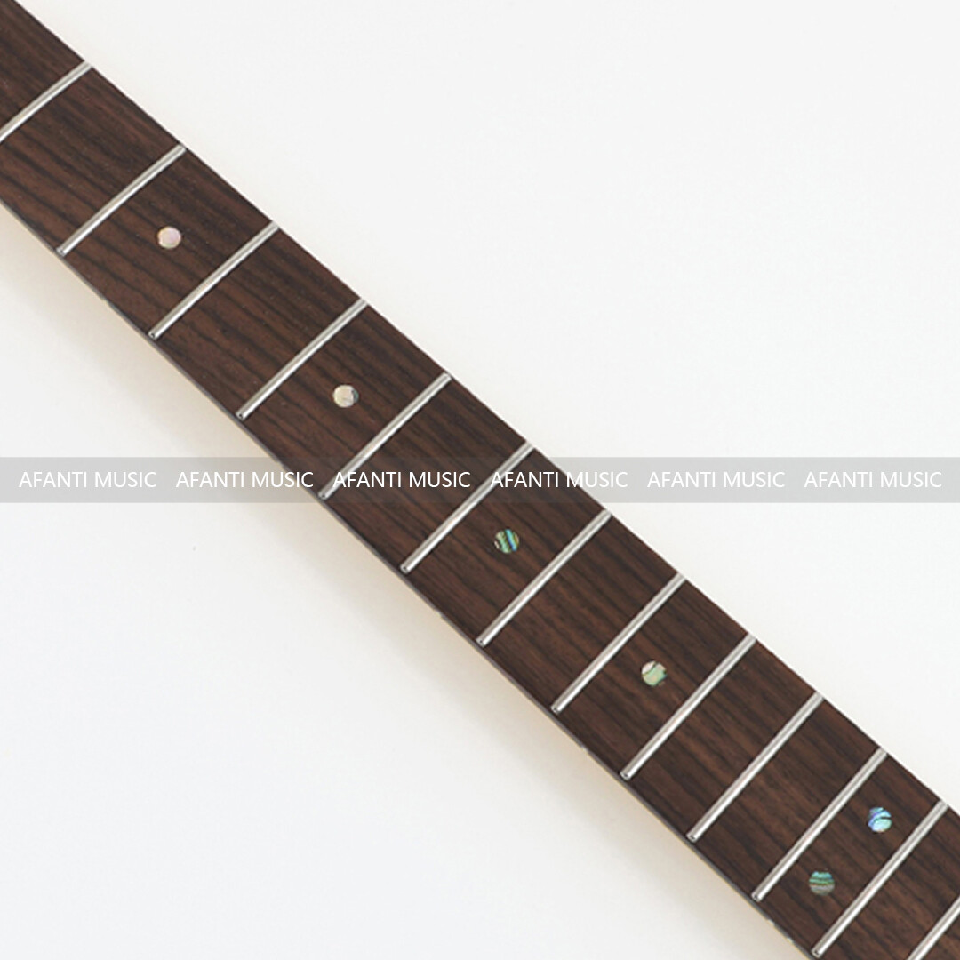 Afanti 22 Frets Flamed Maple ST Electric Guitar Neck