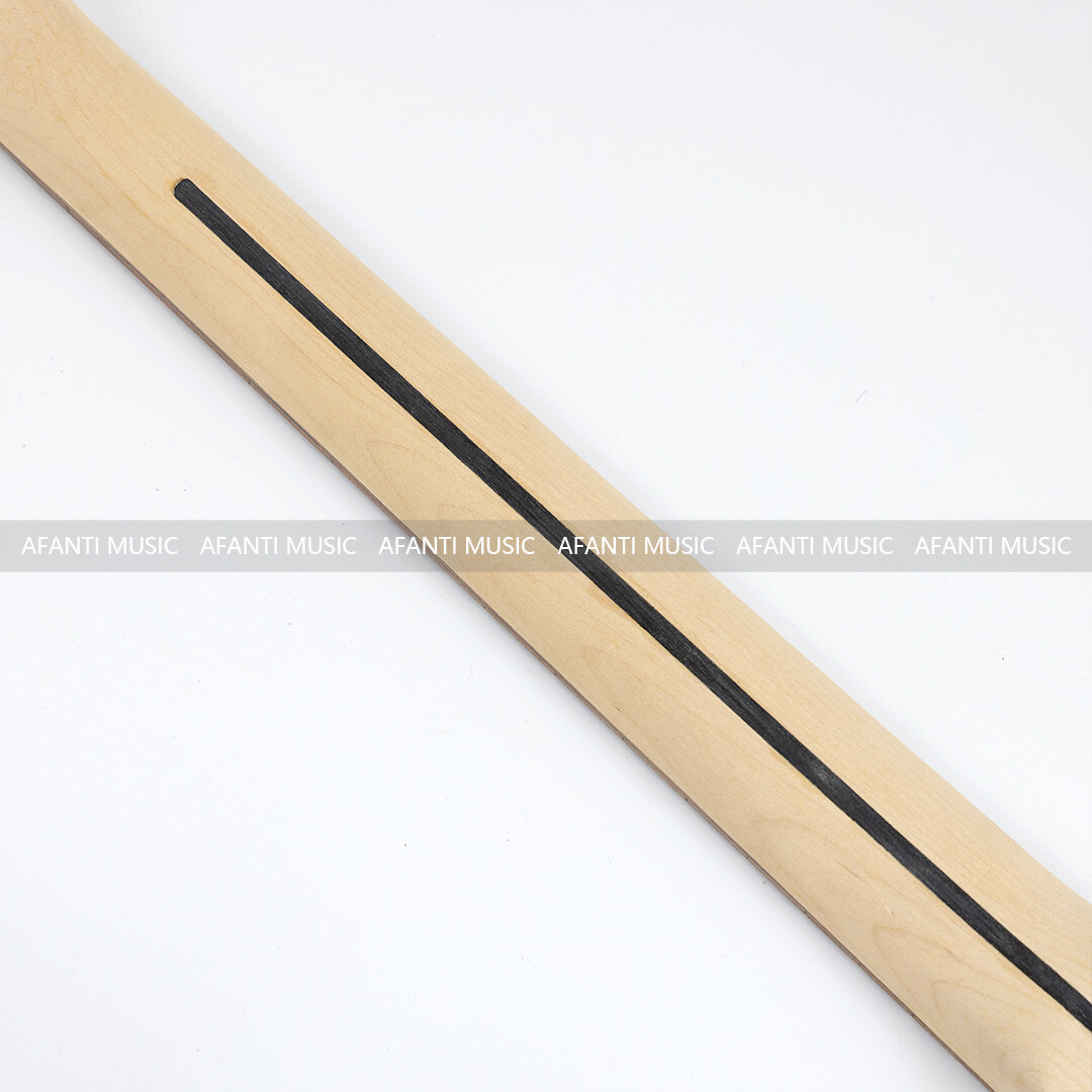 Afanti 22 Frets Zebrawood Fingerboard ST Electric Guitar Neck