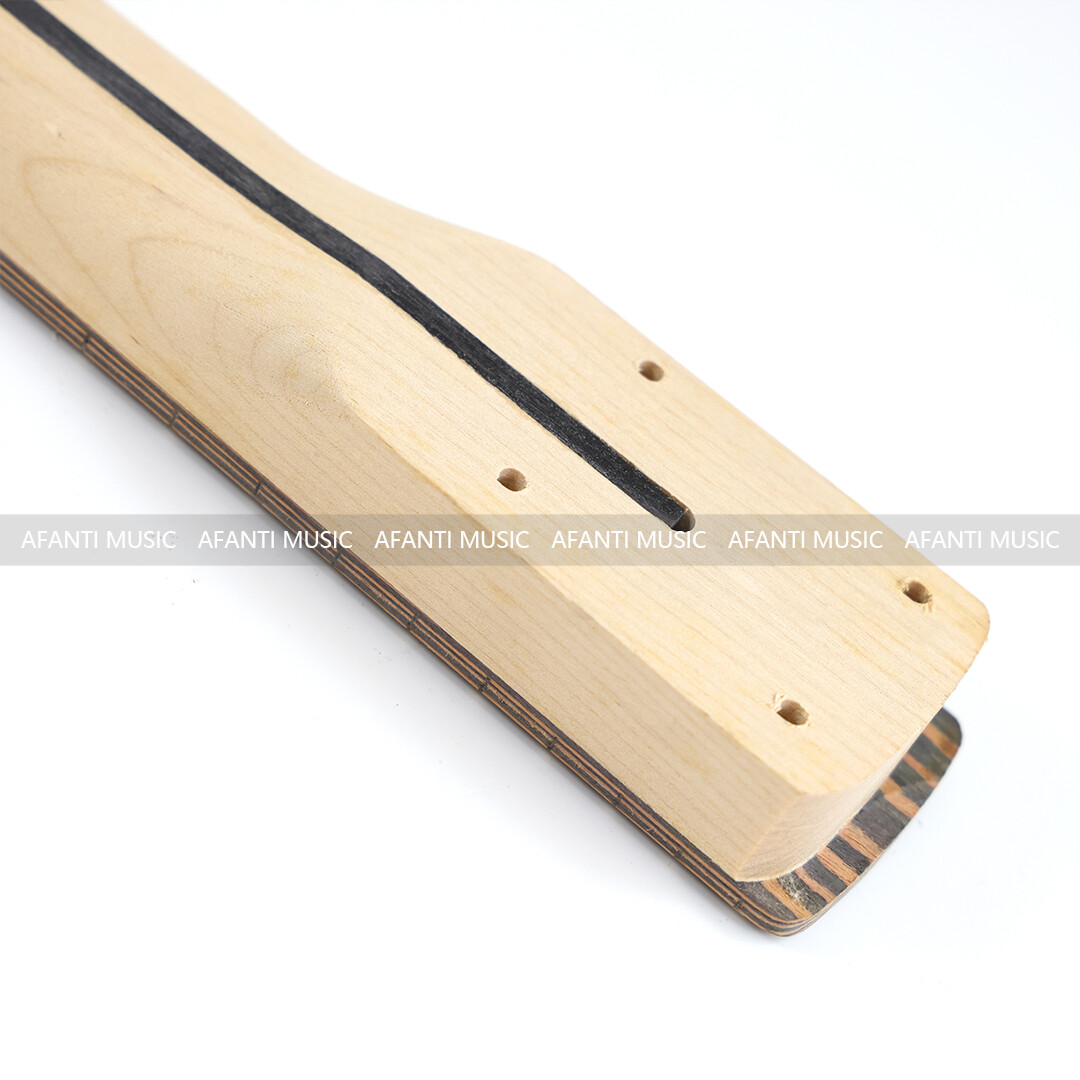 Afanti 22 Frets Zebrawood Fingerboard ST Electric Guitar Neck