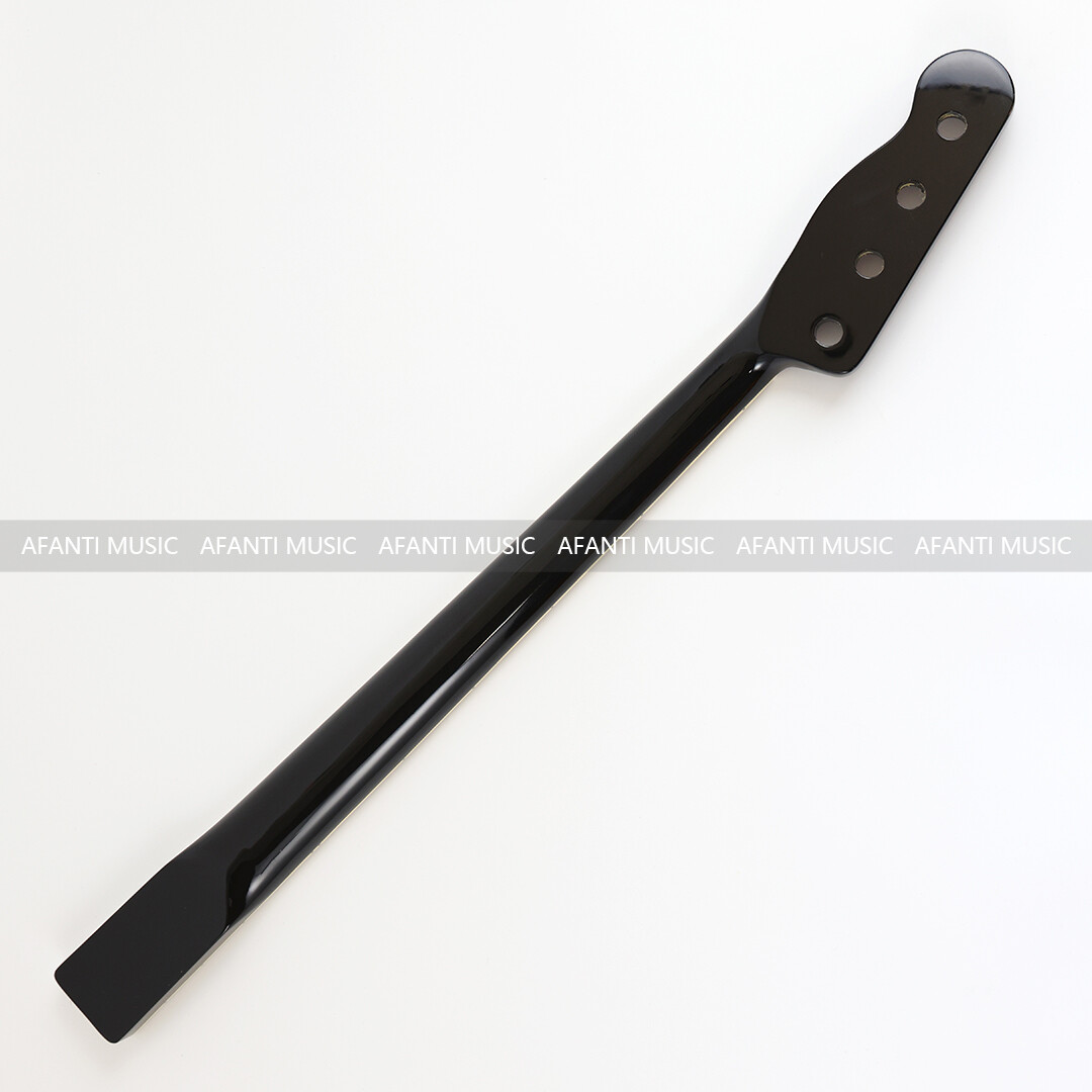 Afanti 4 Strings Maple Bass Guitar Neck with Rosewood Fingerboard