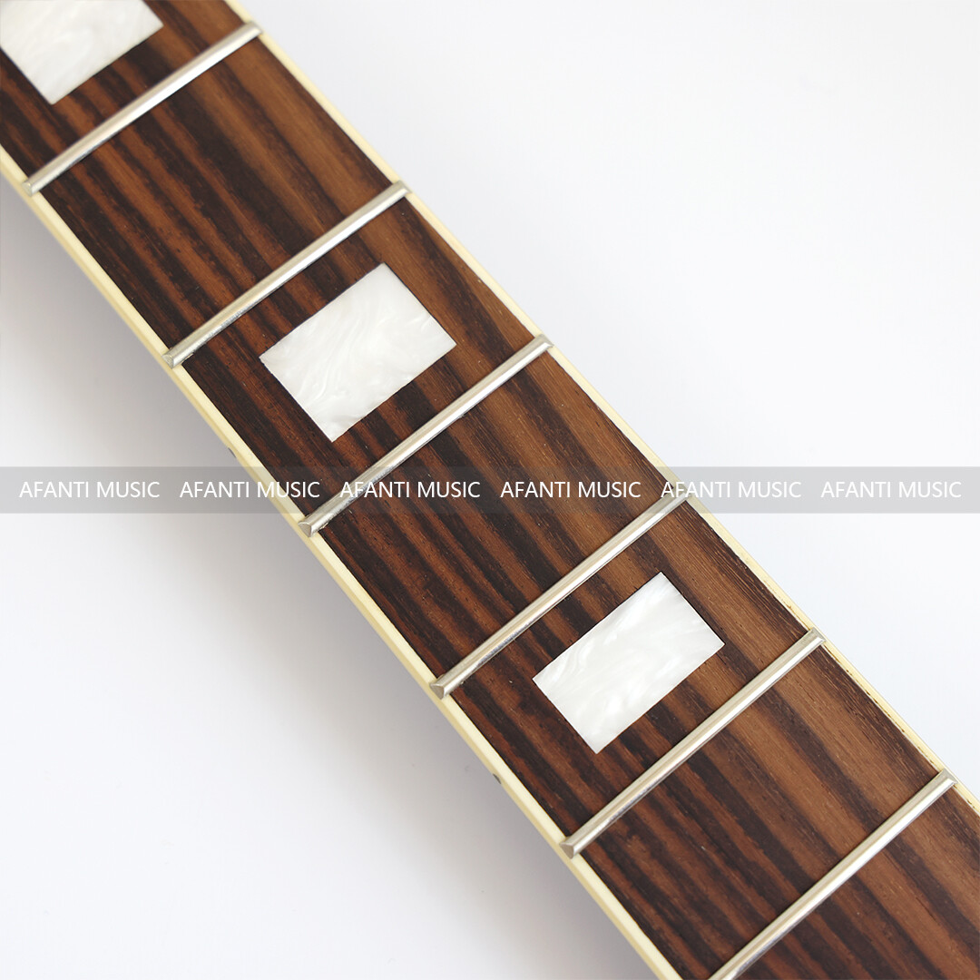 Afanti 4 Strings Maple Bass Guitar Neck with Rosewood Fingerboard