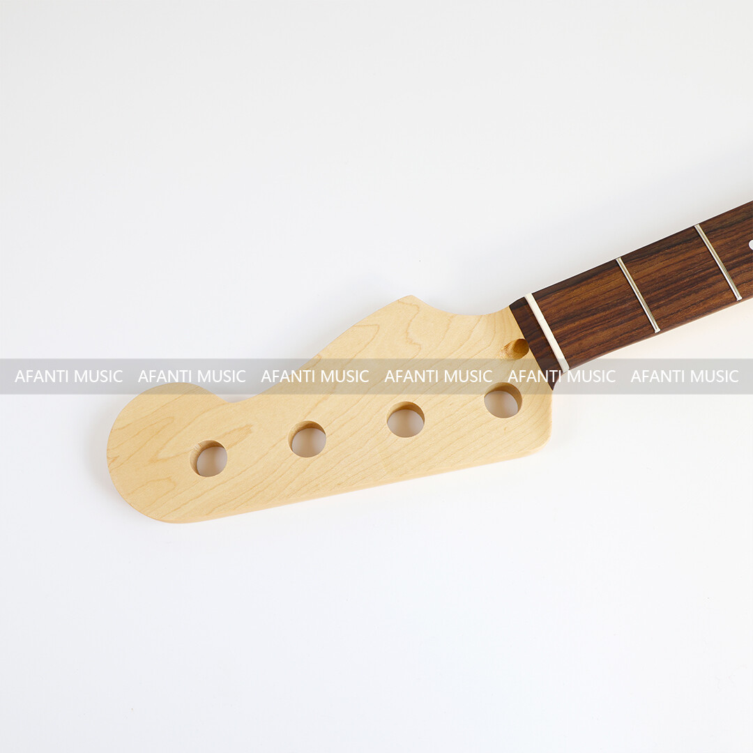 Afanti 4 Strings 21 Frets Maple Bass Guitar Neck