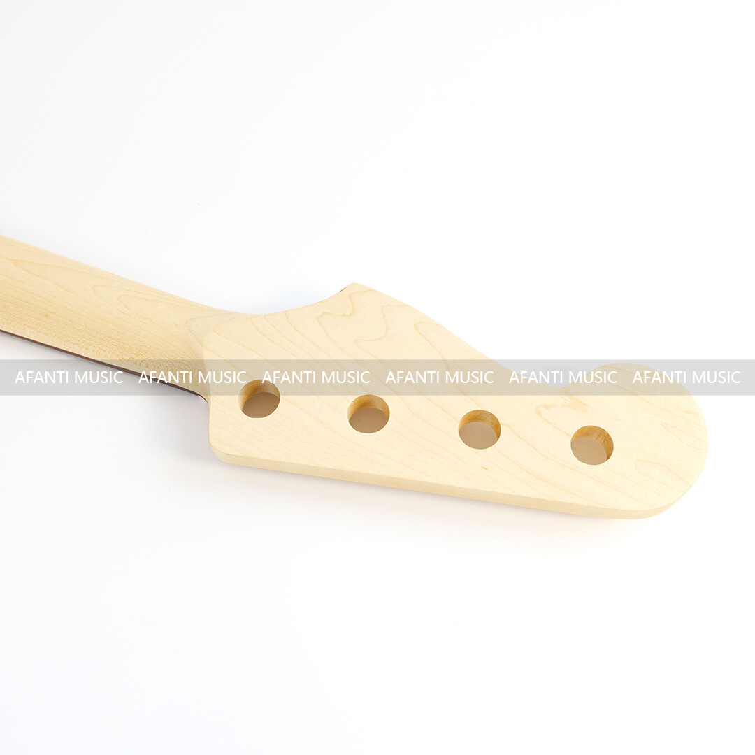 Afanti 4 Strings 21 Frets Maple Bass Guitar Neck