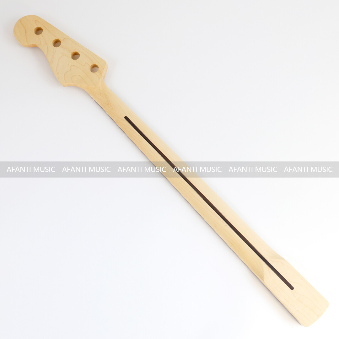 Afanti 4 Strings 20 Frets Maple Bass Guitar Neck