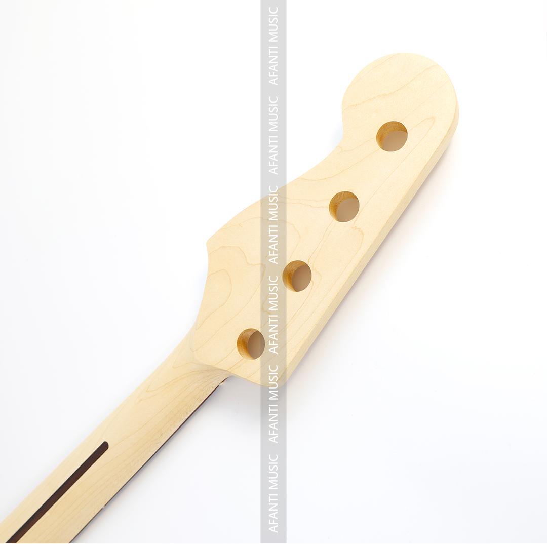 Afanti 4 Strings 20 Frets Maple Bass Guitar Neck