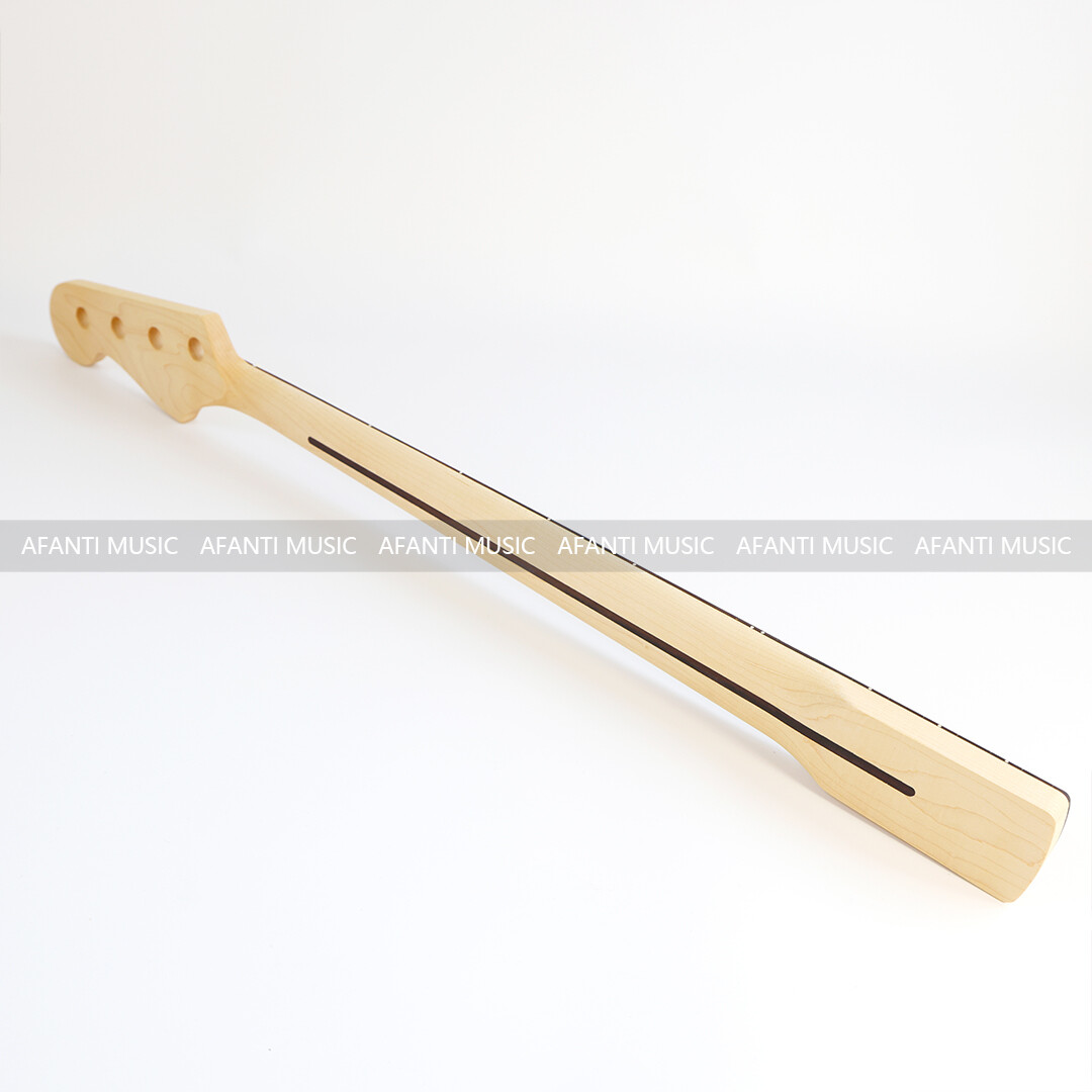 Afanti 4 Strings 20 Frets Maple Bass Guitar Neck