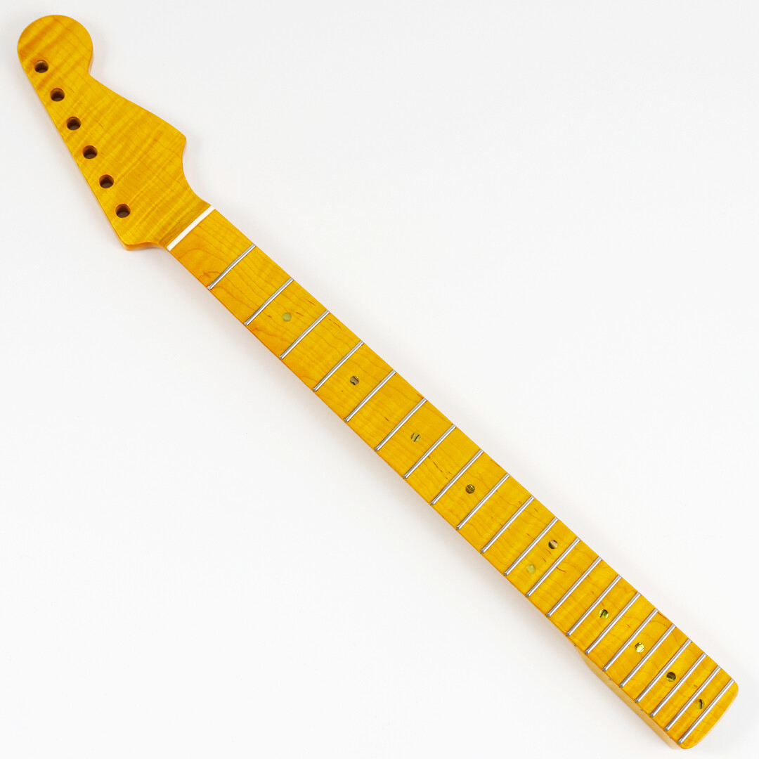 Afanti 21 Frets Flamed Maple ST Guitar Neck Afanti 21 Frets Flamed Maple ST Guitar Neck