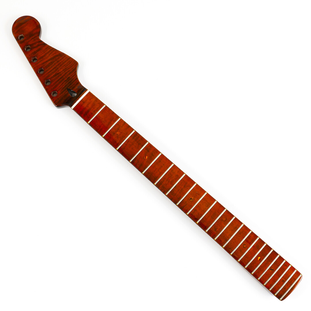 Afanti 22 Frets Flamed Maple ST Electric Guitar Neck Afanti 22 Frets Flamed Maple ST Electric Guitar Neck