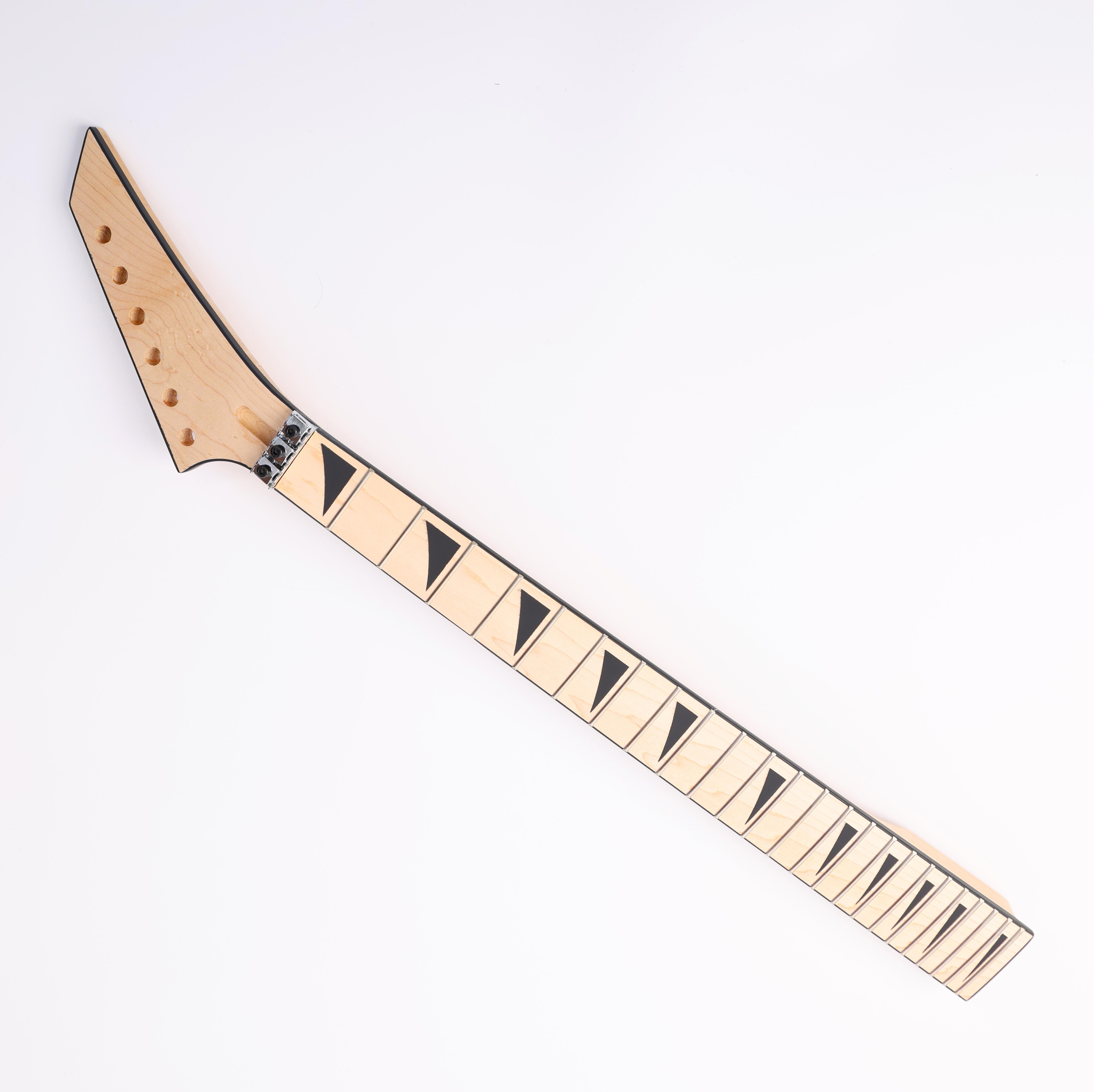 Afanti 24 Frets Maple Jackson Style Electric Guitar Neck