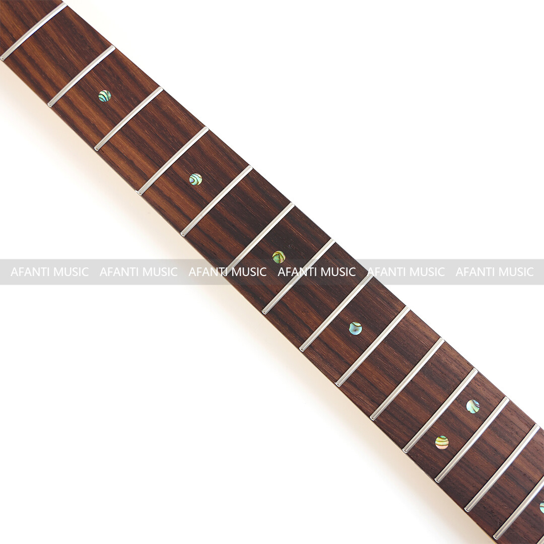 Afanti 22 Frets Birdseye Maple and Flamed Maple TL Guitar Neck