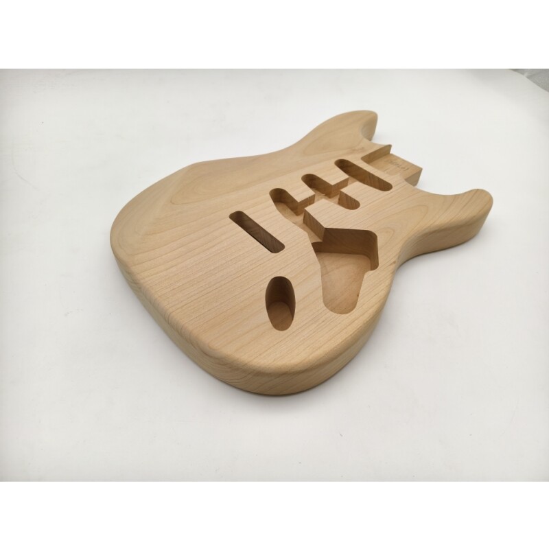 Afanti Unfinished 2 Pieces Alder Center Joint SSS St Electric Guitar Body