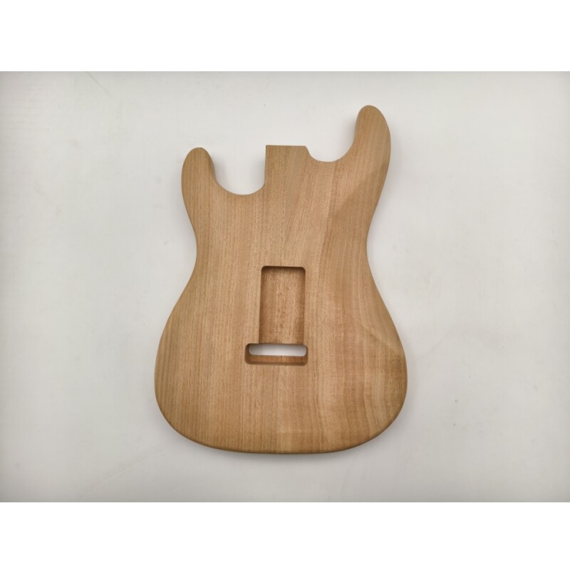 Afanti Unfinished Mahogany ST Electric Guitar Body