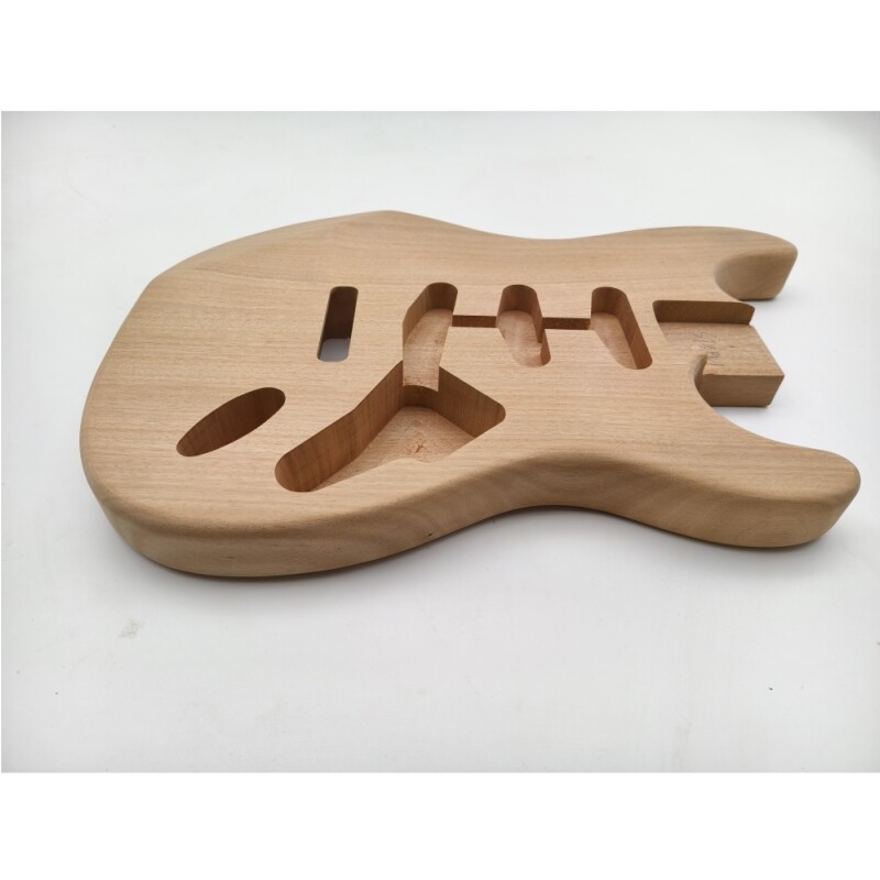 Afanti Unfinished Mahogany ST Electric Guitar Body