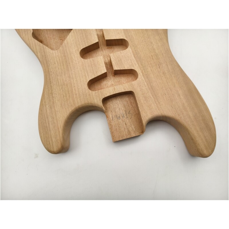 Afanti Unfinished Mahogany ST Electric Guitar Body