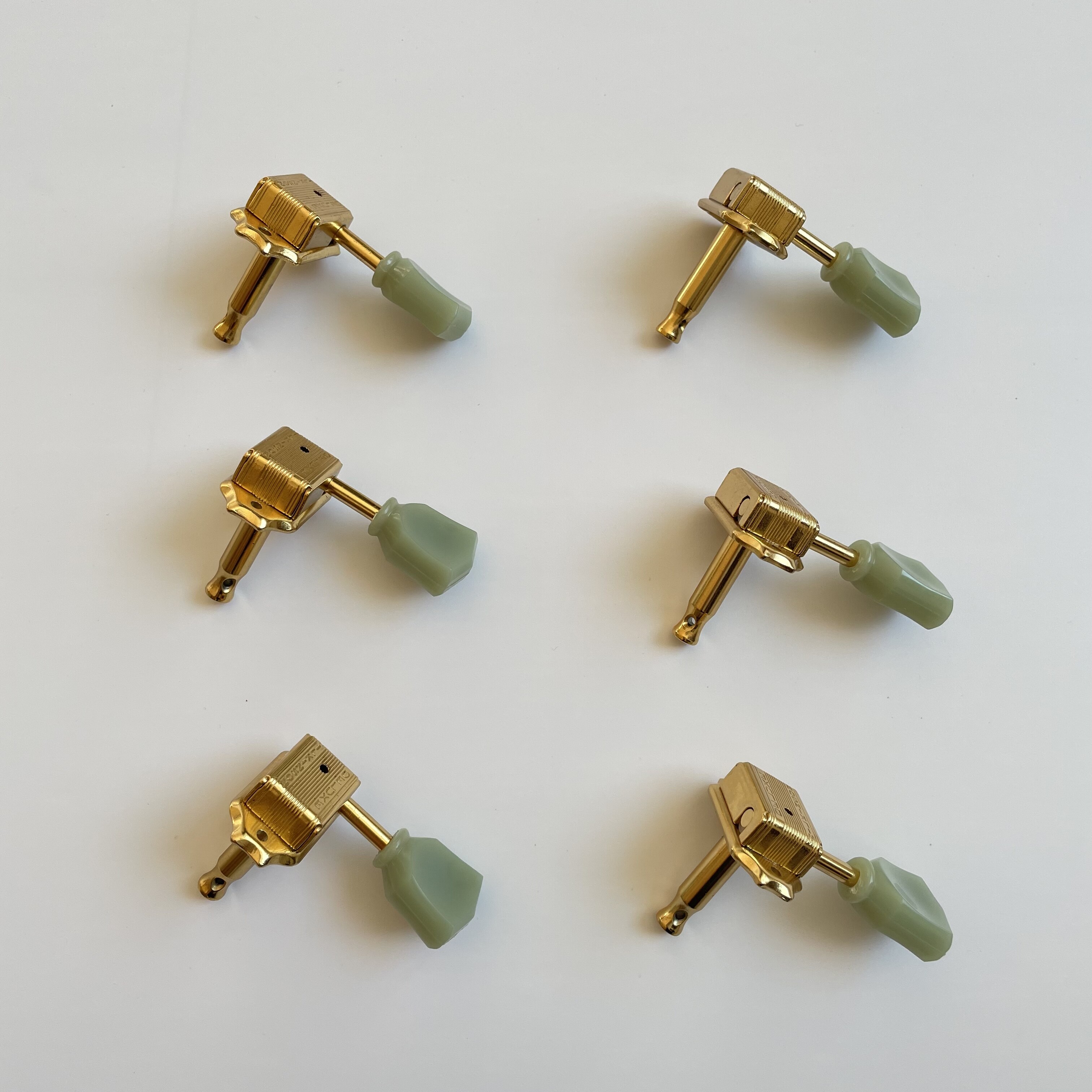 Afanti Kluson Style 3R+3L Guitar Locking Tuning Keys with Tombstone Buttons