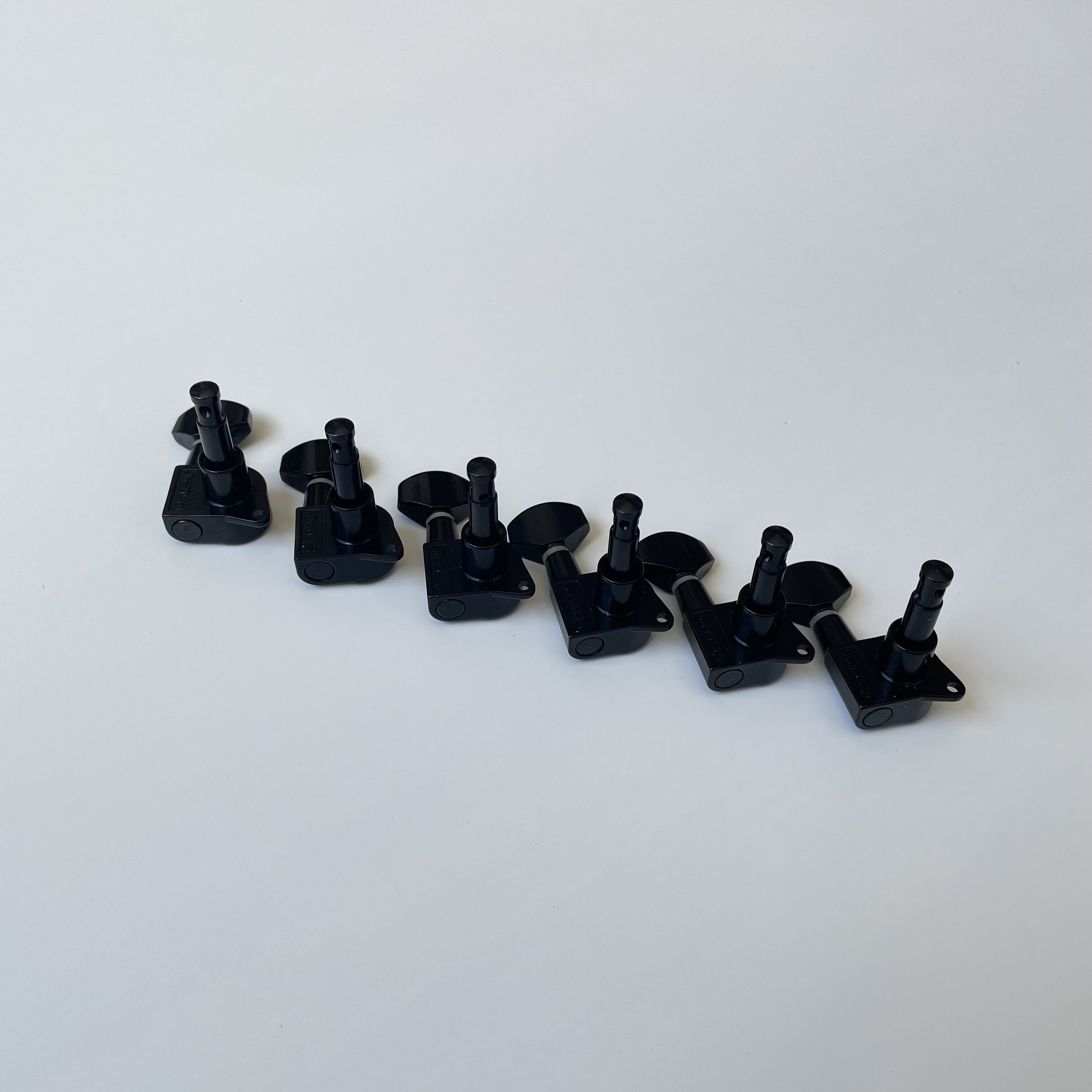 Afanti Black 6 Inline Right Handed  Guitar Tuning Machine Head