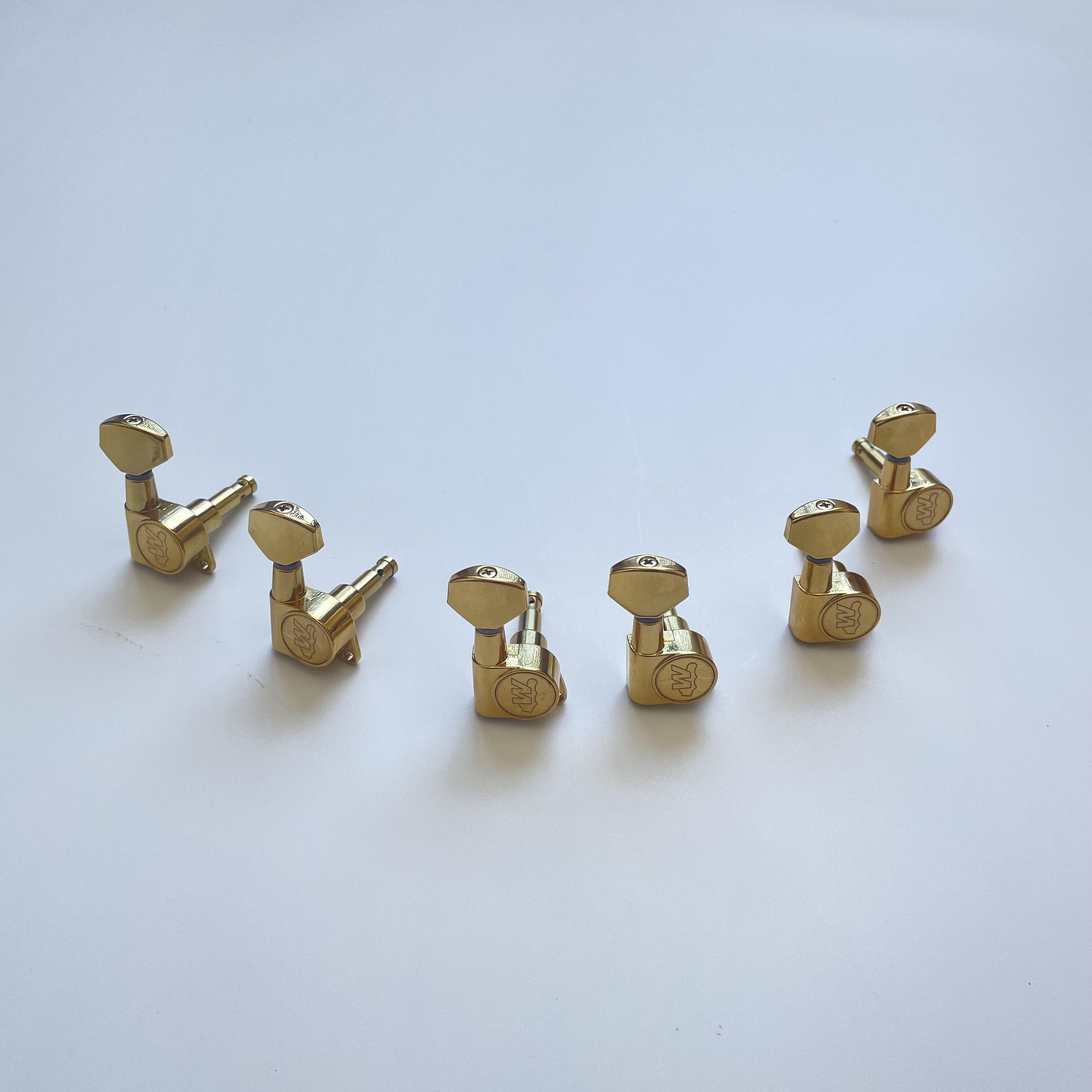 Afanti 6R-In-Line Gold Guitar Tuning Pegs Acoustic Electric Guitar
