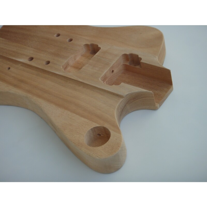 Afanti 6 String Set In Mahogany Body Ebony Fingerboard  DIY Guitar Kit