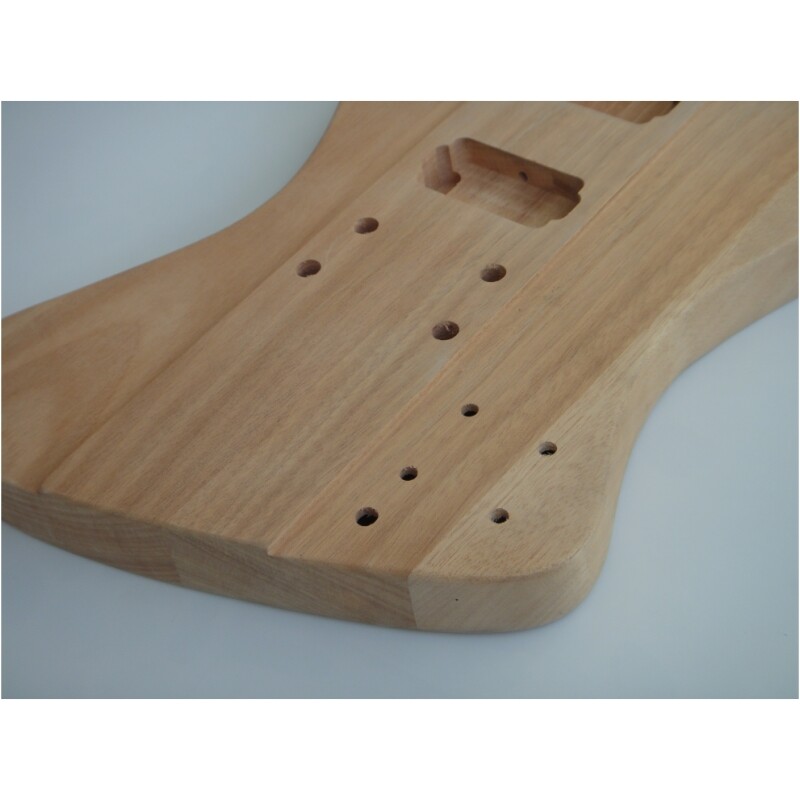 Afanti 6 String Set In Mahogany Body Ebony Fingerboard  DIY Guitar Kit