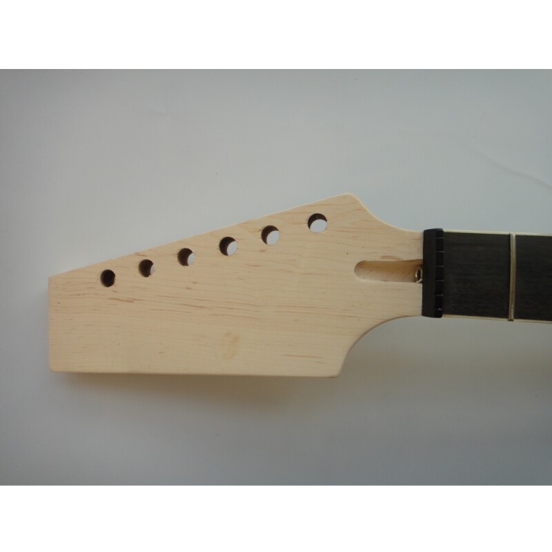 Afanti Blank Headstock Alder Body Ebony Fingerboard DIY Guitar Kit