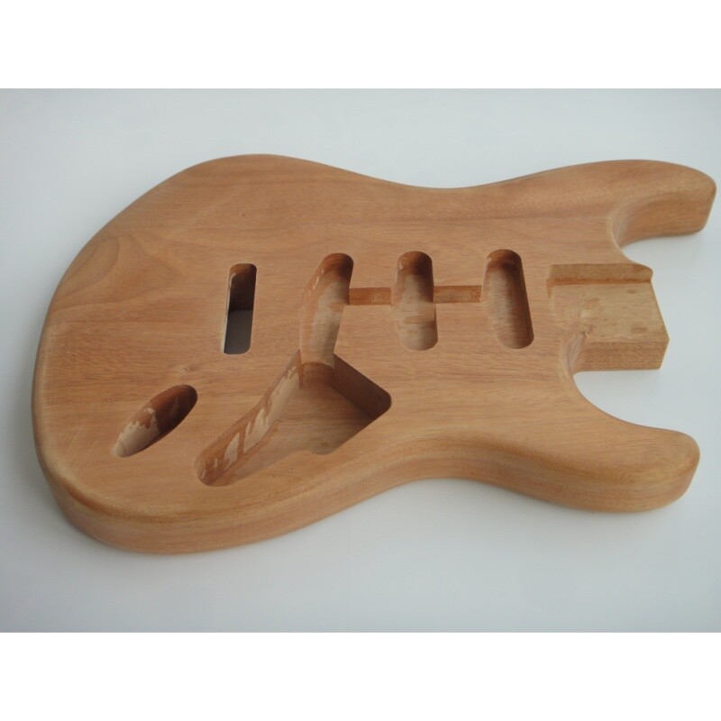 Afanti Customized Mahogany Body Maple Neck DIY St Electric Guitar Kit