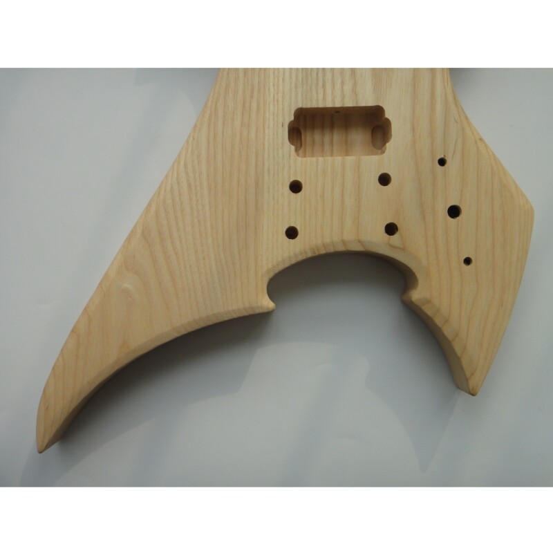 Afanti Ash Body Ebony Fingerboard DIY Electric Guitar Kit