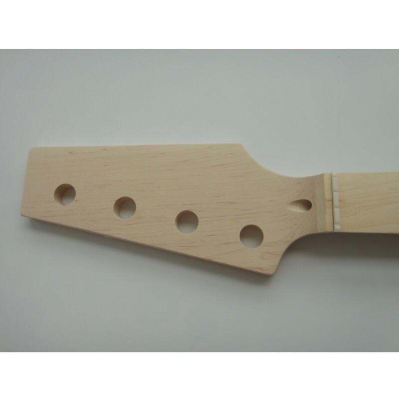 Afanti Unfinished 4 String Alder DIY Jazz Bass Guitar Kit