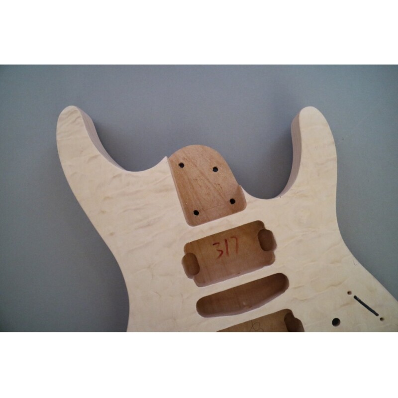 Afanti Customized Alder Body Ebony Fingerboard Electric Guitar Kit