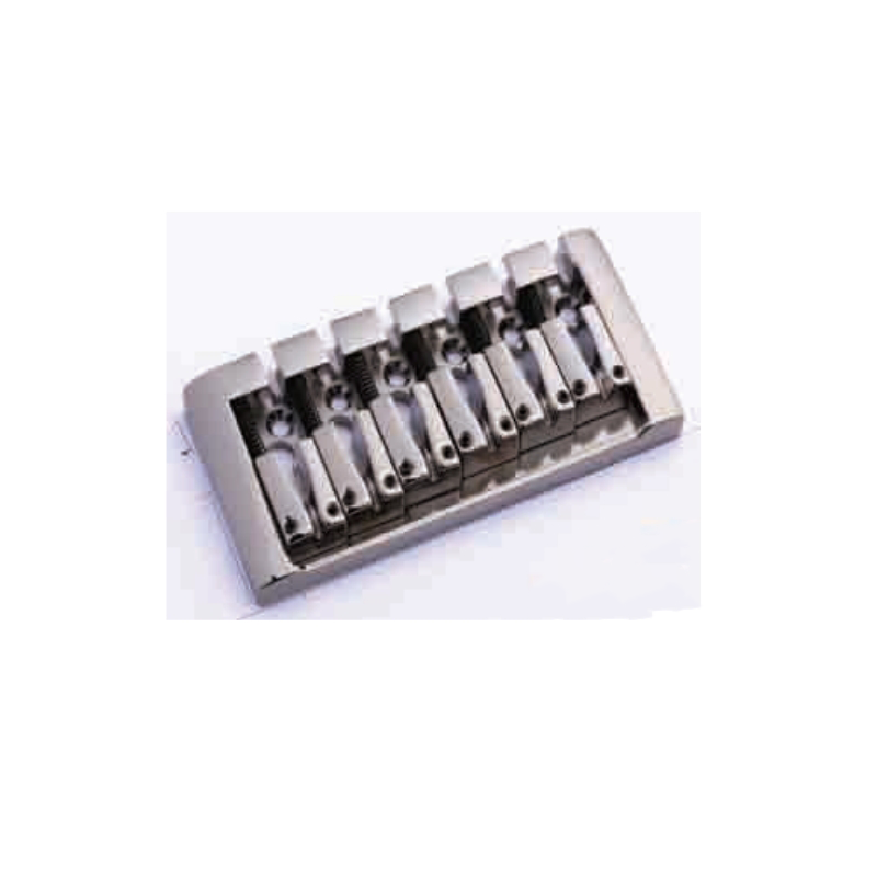 Afanti Zinc Saddle 6 String Bass Guitar Bridge