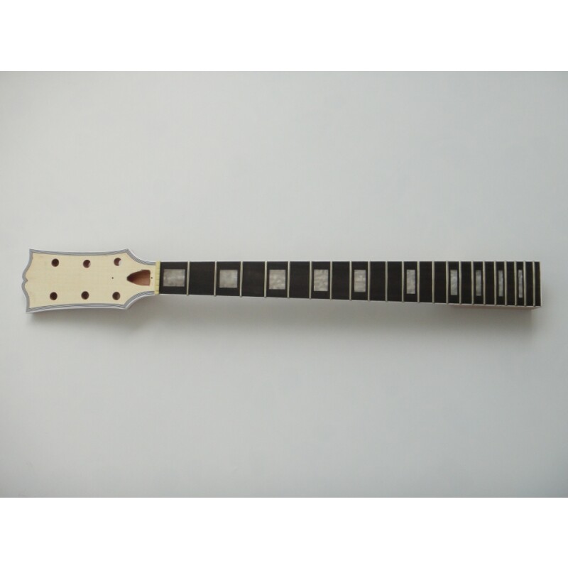 Afanti Mahogany with Flamed Maple Top Ebony Fingerboard Lp DIY Guitar Kit