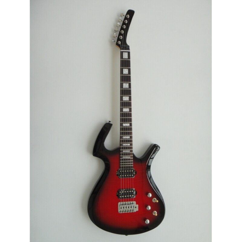 Afanti Customized Red Burst Parker Style Electric Guitar