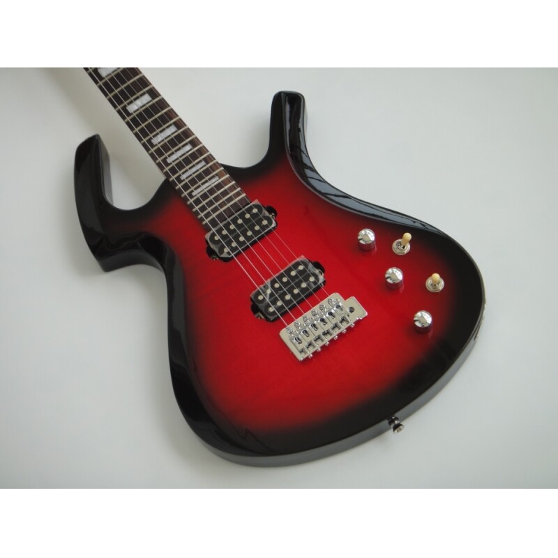Afanti Customized Red Burst Parker Style Electric Guitar