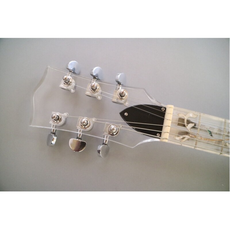 Afanti Acrylic Body and Neck 6 Strings Acrylic  Electric Guitar